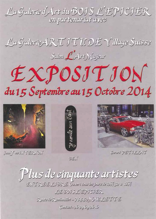 Expos bois l epicier du 15 09 14 au 15 10 14